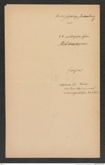 k.k. naturhistorisches Hofmuseum, Intendanzakten 1885-1896 (Hauer), Aktenzahl Z.510/1892, Seite 4